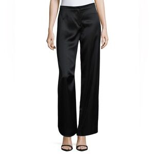 HELMUT LANG High Waist Wide Leg Trouser